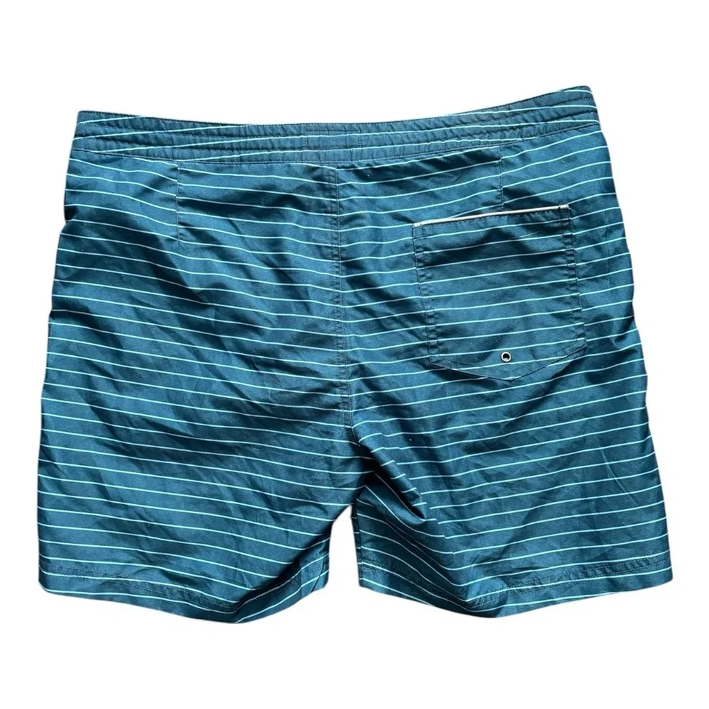 Ibiza Ocean Club Blue Striped Swim Shorts